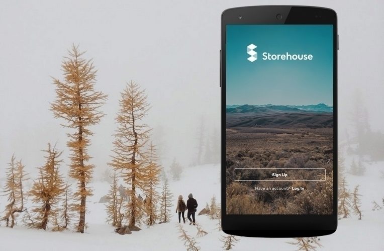 storehouse aplikace koláž android