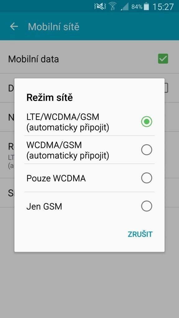 vybití baterie mobilní data 1