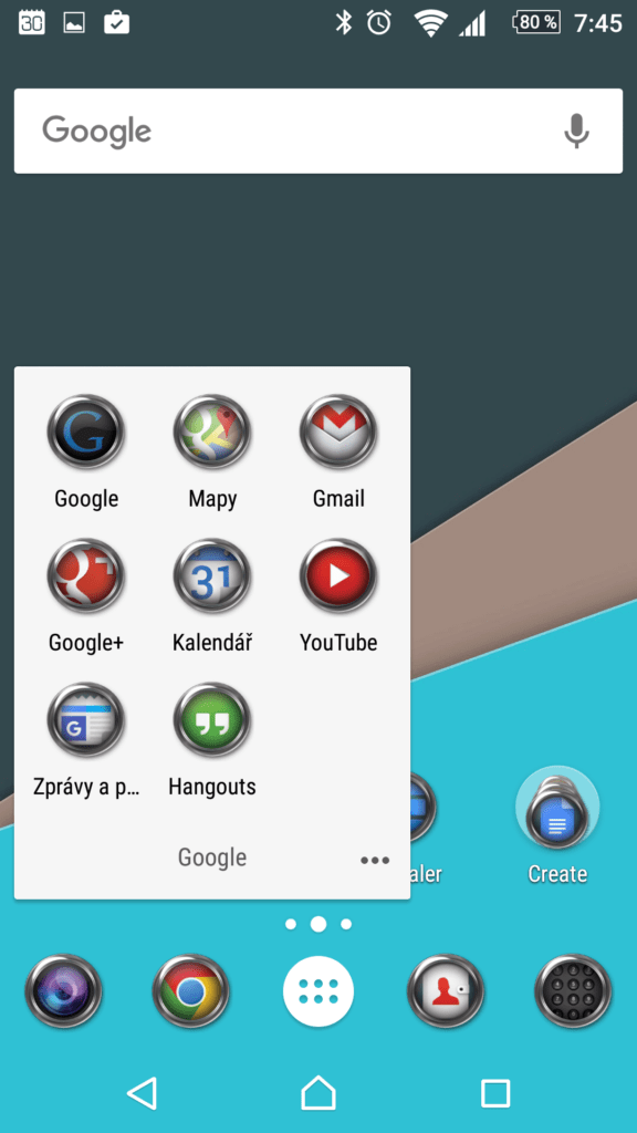 Krom icons pack