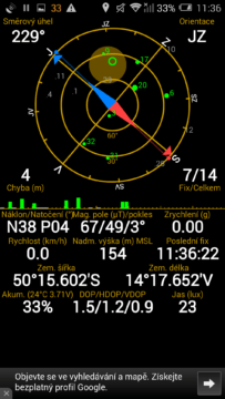 Alcatel One Touch Hero 2 - GPS satelity