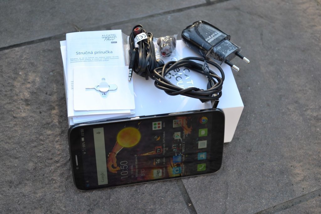 Alcatel One Touch Hero 2 obsah balení 1