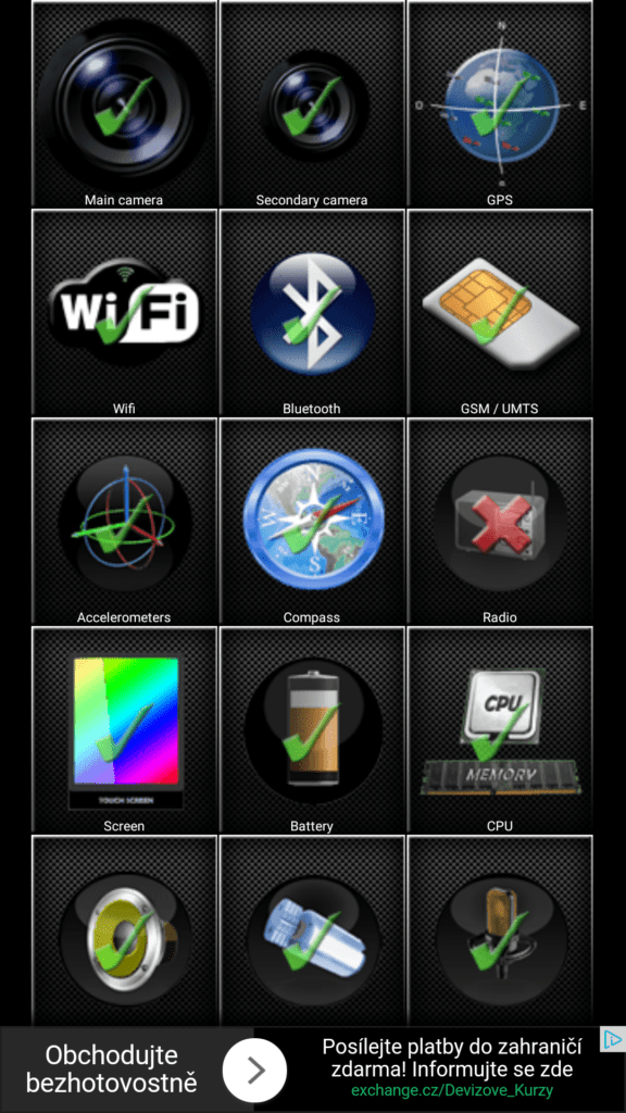 Android aplikace z device test your android 2