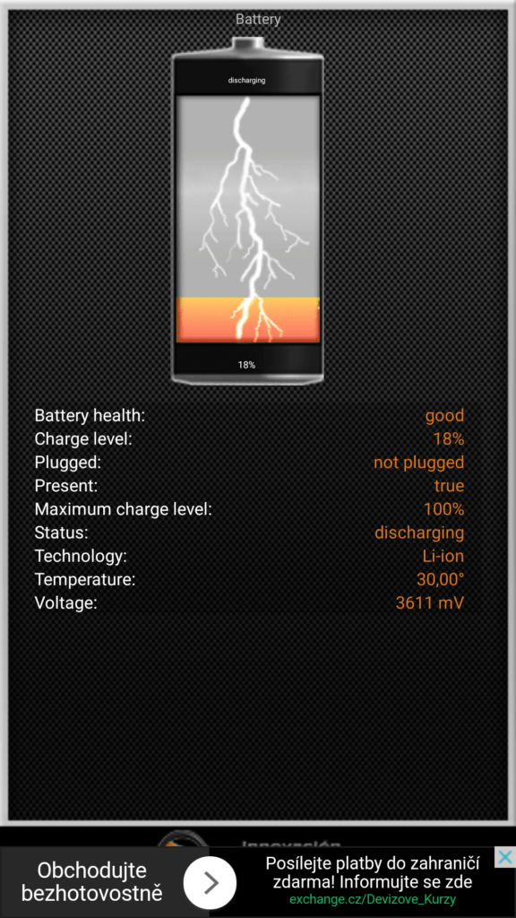 Android aplikace z device test your android 3