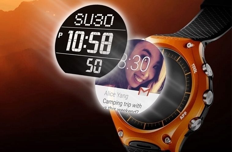 Casio WSD-F10 smartwatch – náhleďák