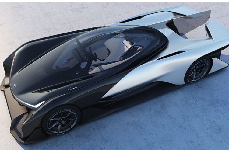 Faraday Future FFZERO koncept - náhleďák Faraday Future FFZERO koncept - náhleďák