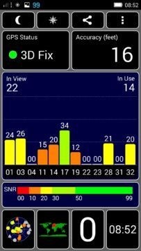 Lenovo Vibe X2 - GPS status