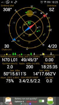 Lenovo Vibe Z2 Pro - GPS satelity Lenovo Vibe Z2 Pro - GPS satelity