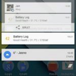 Nexus 6 notifikační lišta 2