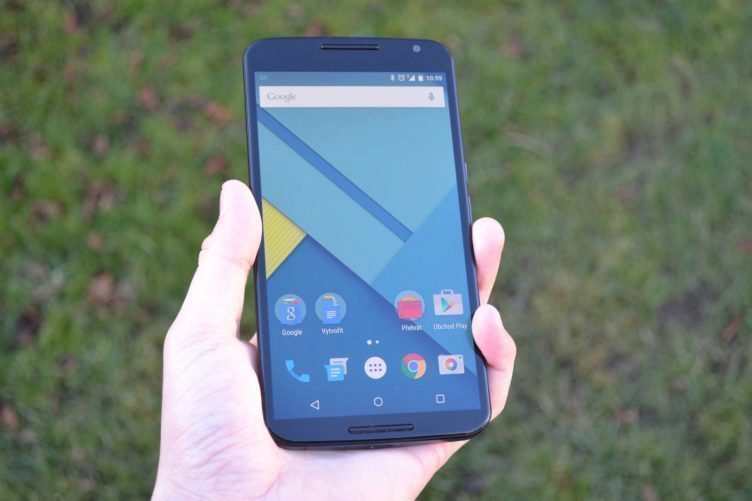 Nexus 6 - přední strana telefonu (7)