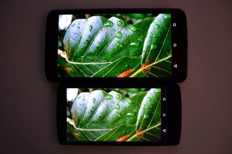 Nexus 6 vs. Nexus 5 srovnání - displej (19) Nexus 6 vs. Nexus 5 srovnání - displej (19)