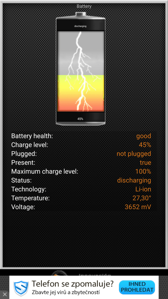 Z Device Test baterie