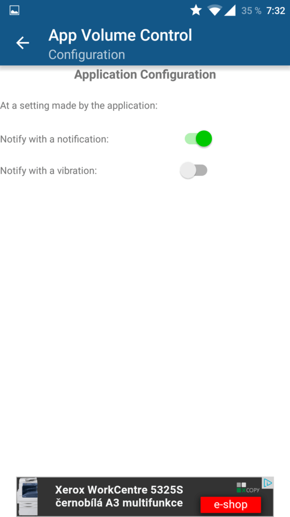 app volume control android aplikace 6