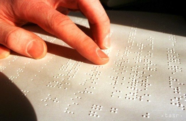 braillovo písmo tablet vědci