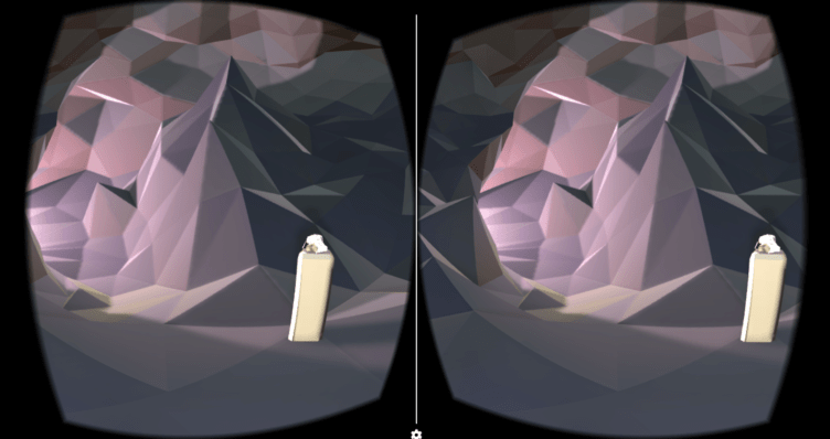 Referenční ukázková aplikace pro Google Cardboard