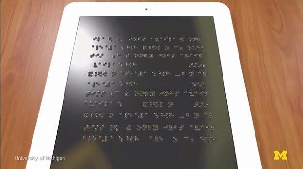 tablet braillovo písmo vědci hlavni tablet braillovo písmo vědci hlavni