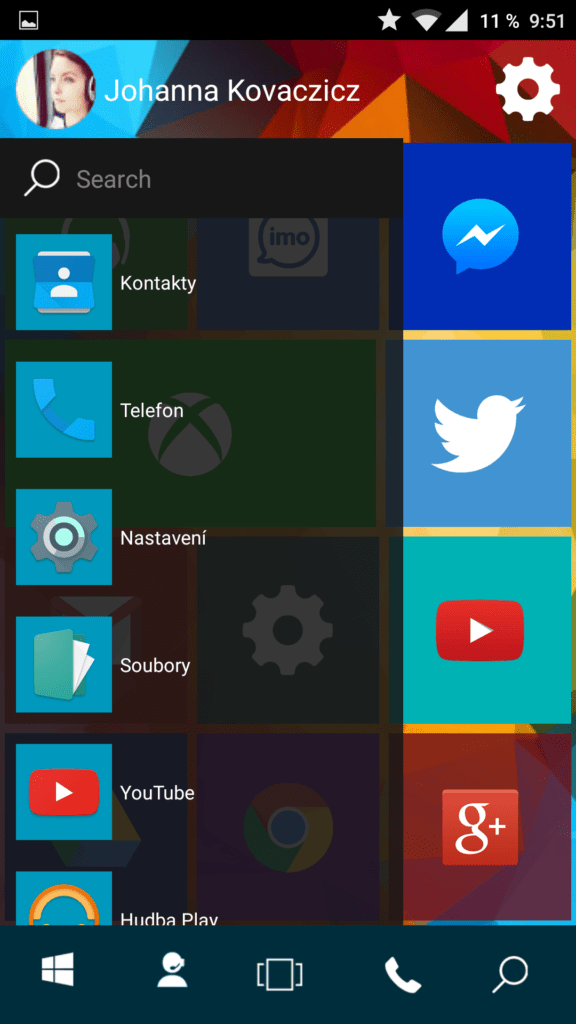 windows 10 launcher android 2
