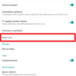 Funkce Smart Lock v Androidu 5.0