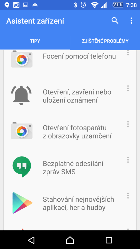 Nabídka tipů
