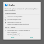 Instalace aplikace KingRoot