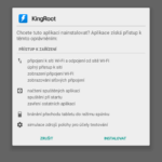 Instalace aplikace KingRoot