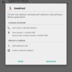 Instalace nástroje towelroot