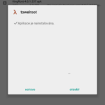 Instalace nástroje towelroot