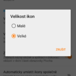 Velikost ikon