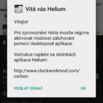 Záloha aplikací Helium