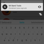 Oznámení o požadavcích