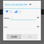 Uživatelský filtr