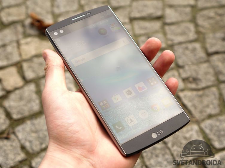 LG V10 - konstrukce, váha LG V10 - konstrukce, váha