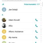 LG V10 – systém Android, kontakty (2)