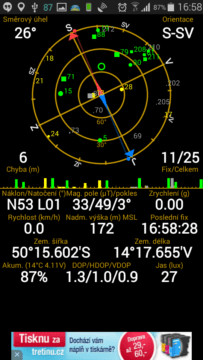 Samsung Galaxy A3 - GPS satelity