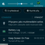 Samsung Galaxy A3 – prostředí systému Android 4.4.4 (5)