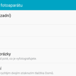 Samsung Galaxy A5 (2016) fotoaplikace nastavení 1