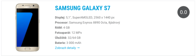 Samsung Galaxy S7 Widget