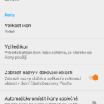 Možnosti nastavení nového launcheru Sony Xperia