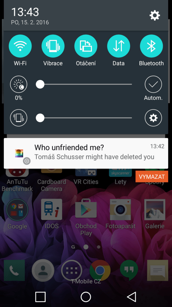 Who unfriended me