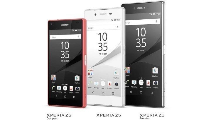 Posledním modelem se stala Xperia Z5