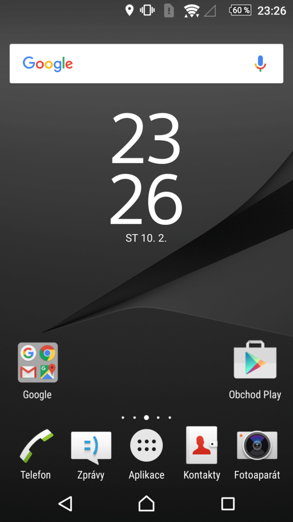 Sony Xperia Z5 Premium launcher