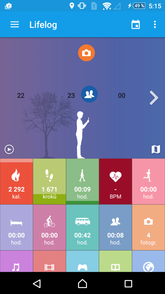Sony Xperia Z5 Premium lifelog
