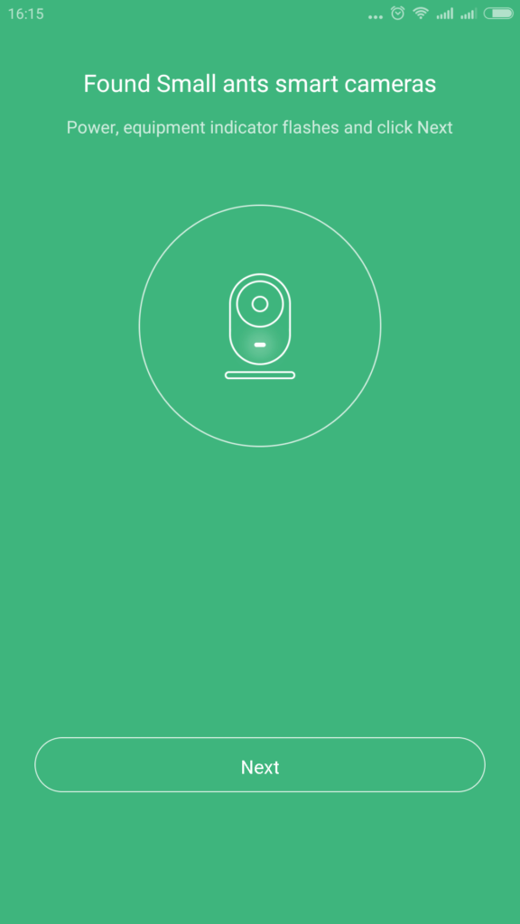 Xiaomi Ants Smart Camera aplikace Smart Home 4