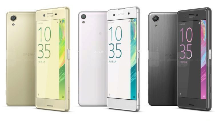Nová řada Sony - Xperia X, Xperia XA a Xperia X Performance