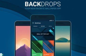 Aplikace Backdrops: Osvěžte smartphone parádními tapetami