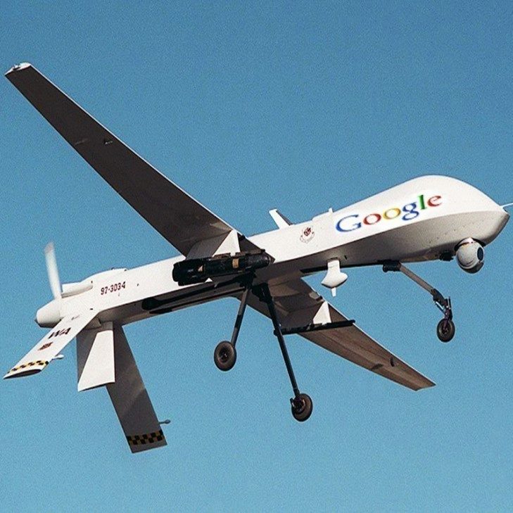 Dron společnosti Google šířící 5G signál