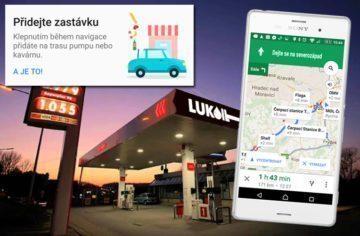Mapy Google: jak najít v navigaci benzínku či restauraci na trase?