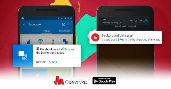 Opera Max přichází s funkcí Smart Alerts