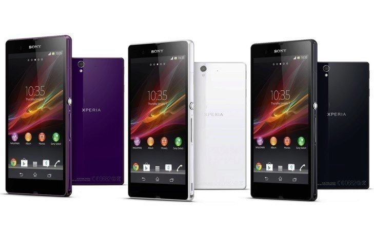 První telefon řady Xperia Z byl představen v lednu 2013