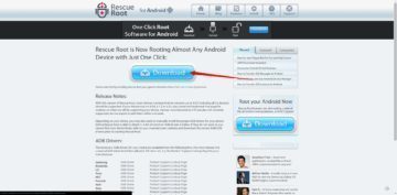 Z webu Rescue Root jsme stáhli instalační balíček One Click Root