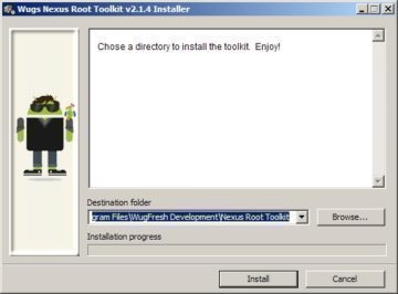 Instalace Nexus Root Toolkit